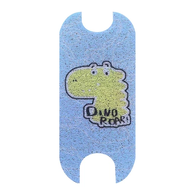 Electric vehicle foot mat – Yadi Electric Scooter Guanneng Qingmei Special - yellow-dinosaur-yadi-qingmei-floor-mats-come-with-velcro