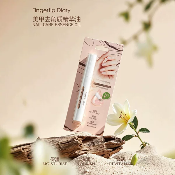 FINGERTIP DIARY Essence Pen Dead Skin Remover Nail Nutrient Oil Moisturizing Nail Bed Manicure Pen Exfoliating Pen
