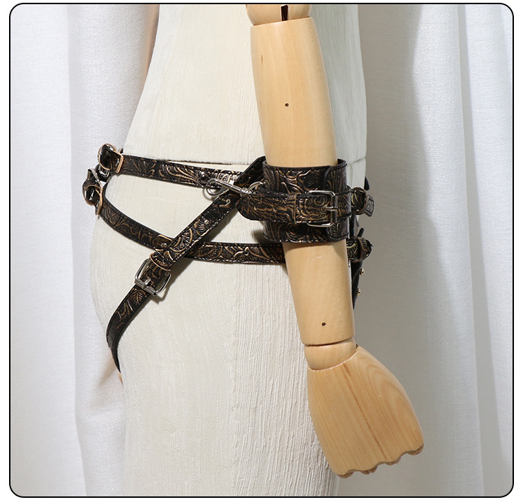 Jiuai SM Lock Training Set with Pull-Up Pants and PU Restraint Accessories — detail image 10