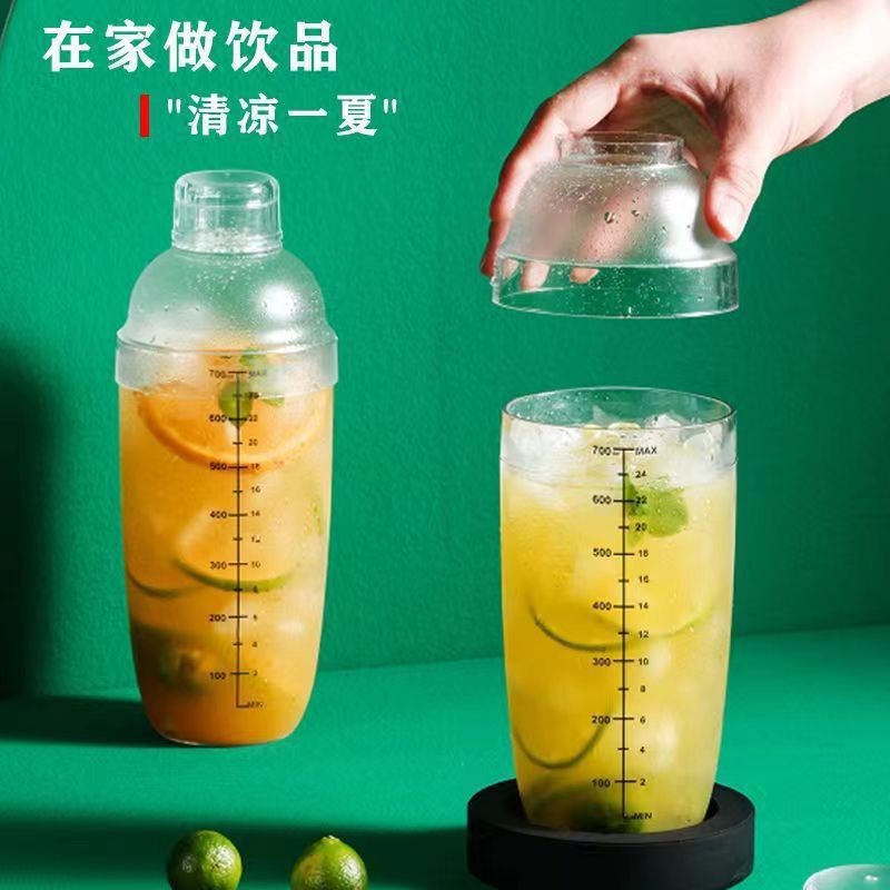 雪克杯调酒器摇摇杯手打柠檬茶全套工具奶茶店手摇雪克壶捣冰棒