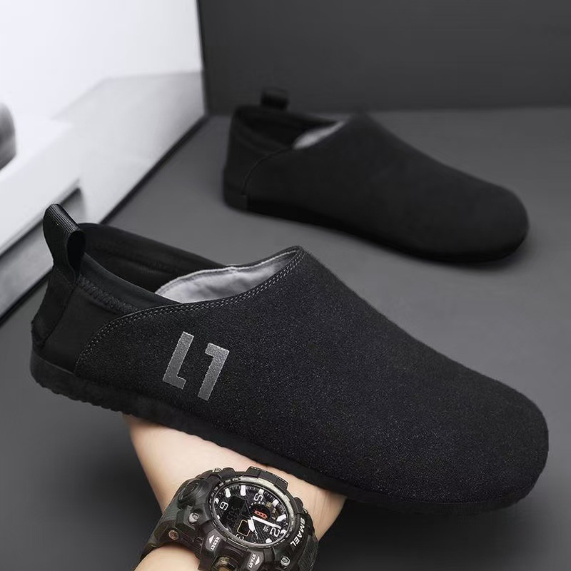 2026 nuevos zapatos de hombre con un pie, cómodos, simples y transpirables, zapatos casuales ligeros con suela suave transfronterizos image 8