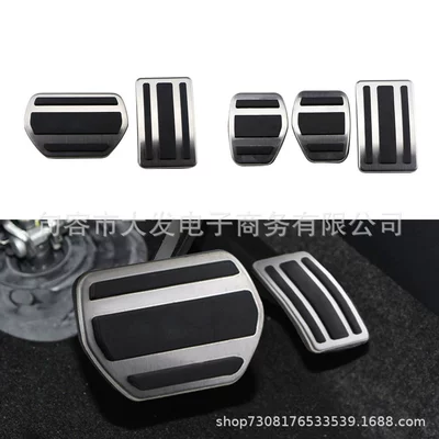 stainless steel, Dekorativ pedal başlıqları