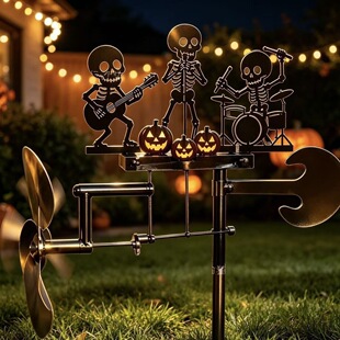 �羳��Ʒ�f�}���u�L Skeleton Drummer Kinetic Wind ���ٹ����L