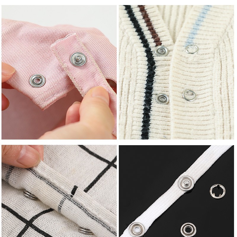 Juego de hebilla de cinco garras para comercio exterior, hebilla oculta invisible, hebilla de pata sin costura, herramienta de instalación, alicates de presión manual, alicates universales