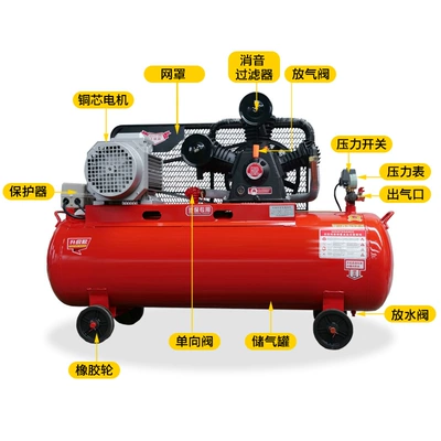 Hava kompressorları: Pump 380V Mobile Belt
