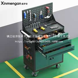 工具车小推车移动多功能车间汽修维修柜推车铁皮五金工作台工批发