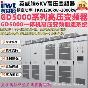 Invt / Invt 6Kv High Voltage Inverter Gd5000-A0250-06-L-07 Rated Power 200Kw