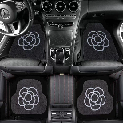 car mat private car special: Avtomobil döşəmə paspasları - line-flower-front-row-front-row-size-4560cm-rear-row-size-diameter-4550cm