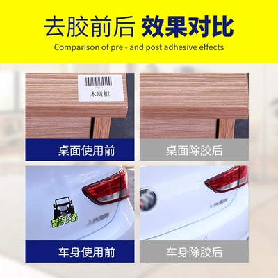 Self-Adhesive Removal Glue, Glass agent