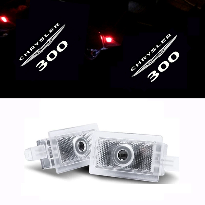 Подходит для приветственной лампы Chrysler 200/300/Sebring дверной атмосферной проекционной лампы