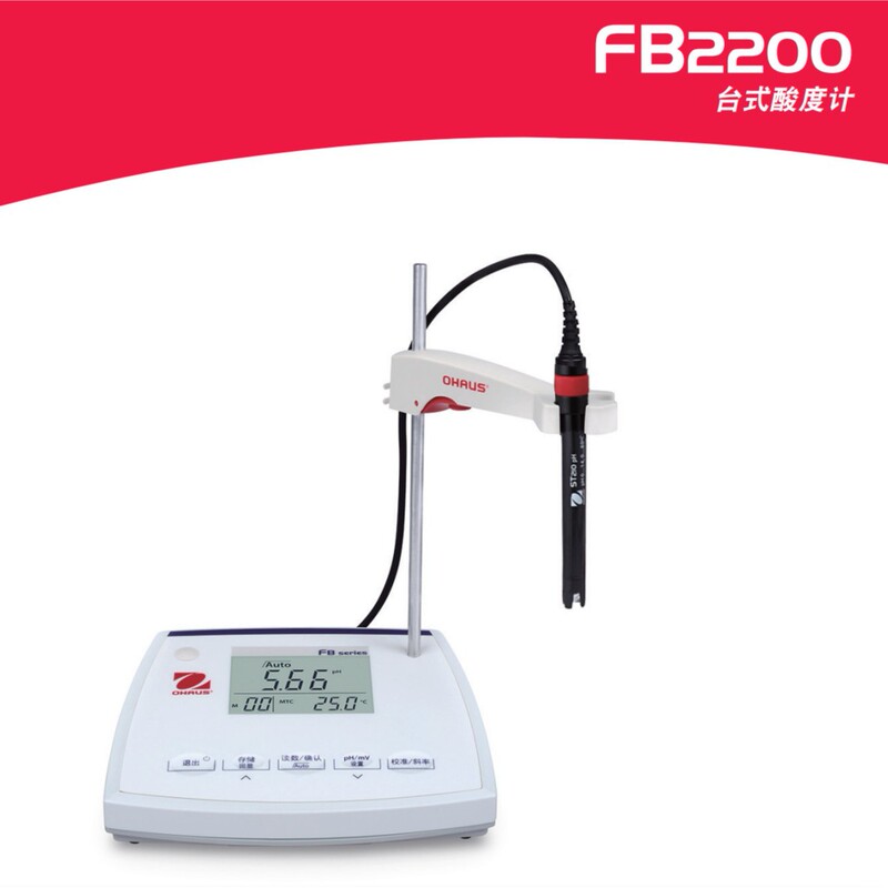 Ohaus Fb2200-F Precision Ph Meter 0.01 Level Desktop Acidity Meter Measures Ph Value and Potential