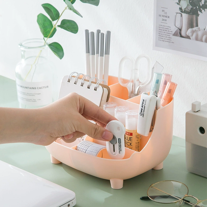 Universal storage box, modern table pens holder, capacious pencil case