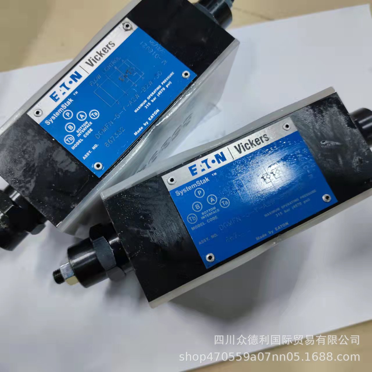 DGMX2-5-PP-GW-E-B30伊顿EATON威格士叠加式减压阀