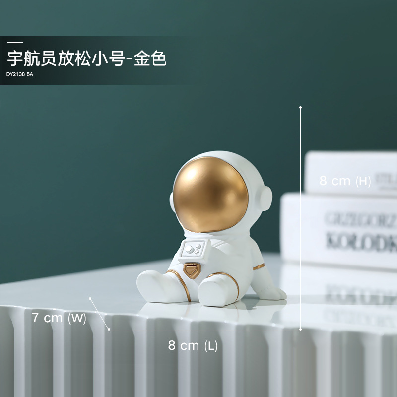 DY2138-5A-Astronauts Relax Small-Golden
