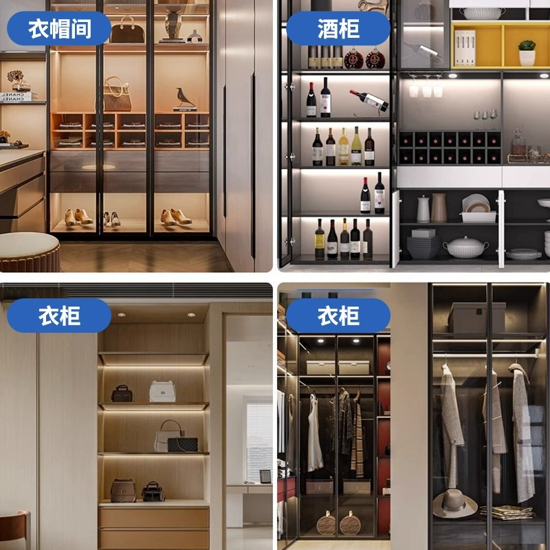 Spotlight embedded small hole 5cm mini spotlight starlight small aperture 4cm wine cabinet LED display cabinet light