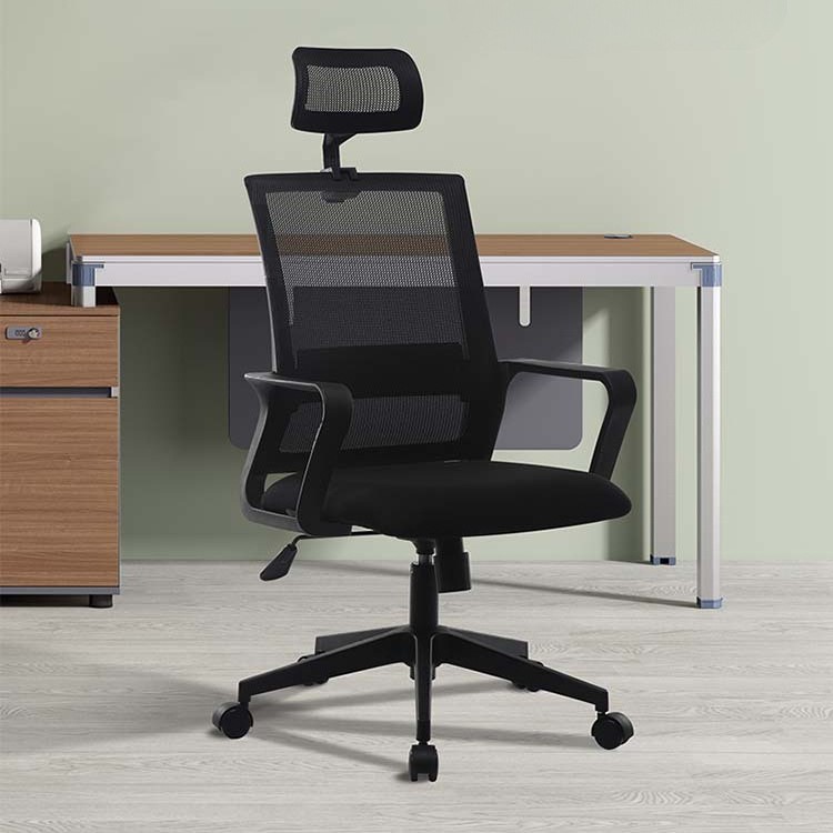 캐비닛형 사무용 의자 컴퓨터 의자 편안한 장시간 사용 가정용 사무실 직원용 의자 리클라이닝 및 높이 조절 회전 의자