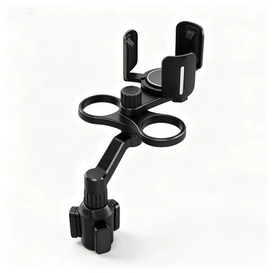 Cross-border best-selling multi-functional car cup holder, modified cup coaster, car cup holder, beverage rack, upgraded storage version (Car cup holder/beverage holder) - b03-car-mounted-tray-and-cup-holder-universal-round-cup-holder