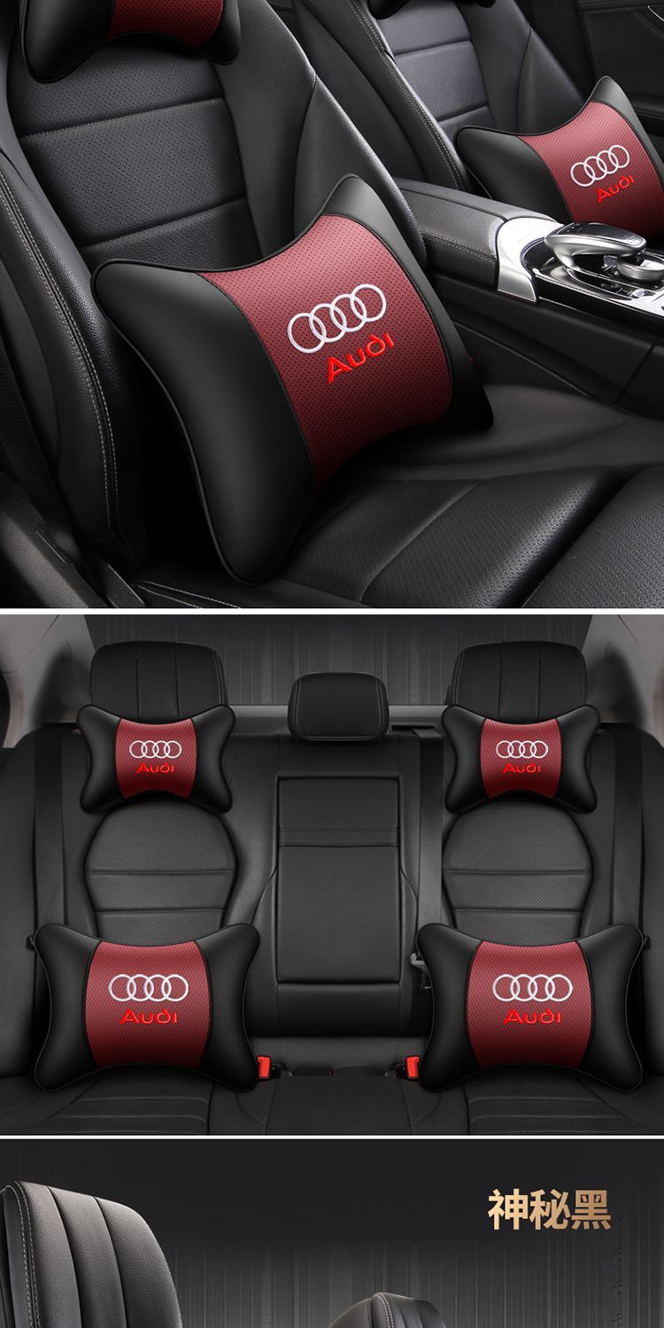 Suitable for Audi Car Headrest Pillow A6L/A4L/A5/A3/Q2L/Q3Q5Q7 Car Special Neck Pillow