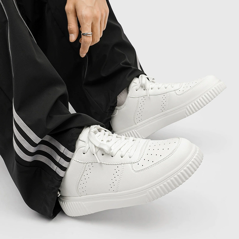 Весенне-осенние дышащие белые туфли для пар, мужские уличные повседневные спортивные туфли большого размера, универсальные мужские и женские кроссовки