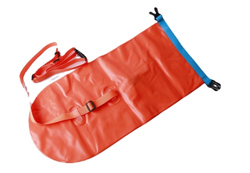 Storage-type swimming float, single air bag, easy to inflate, large mouth, swimming follow-up ball, waterproof bag, drift bag