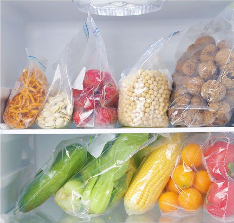 米家宜一次性保鲜袋自封口水果保鲜袋大中小抽取式密封加厚储存袋