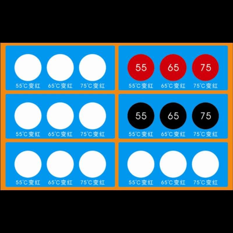 Реверсивный патч для измерения температуры ZCW55-75