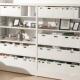 Right Angle Library Bookshelf Storage Box Storage Box Household Narrow Gap Document Toy Sundries Kitchen Cabinet Whole