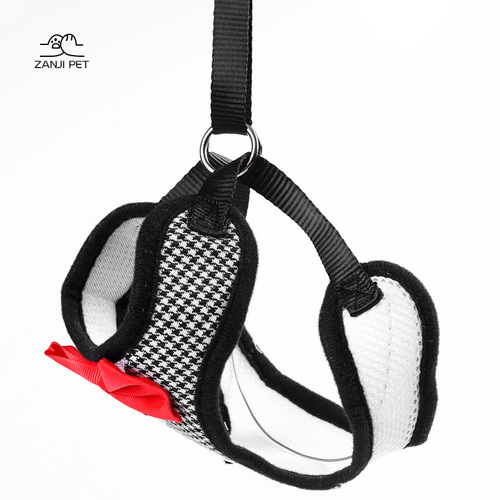 Pet supplies wholesale Teddy Bichon outdoor harness bear bow harness set dog leash dog rope
