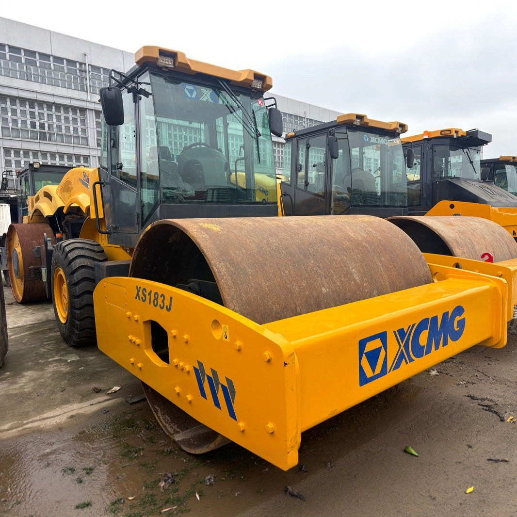 外贸专销九成新二手压路机徐工18吨20吨26吨压路机单钢轮