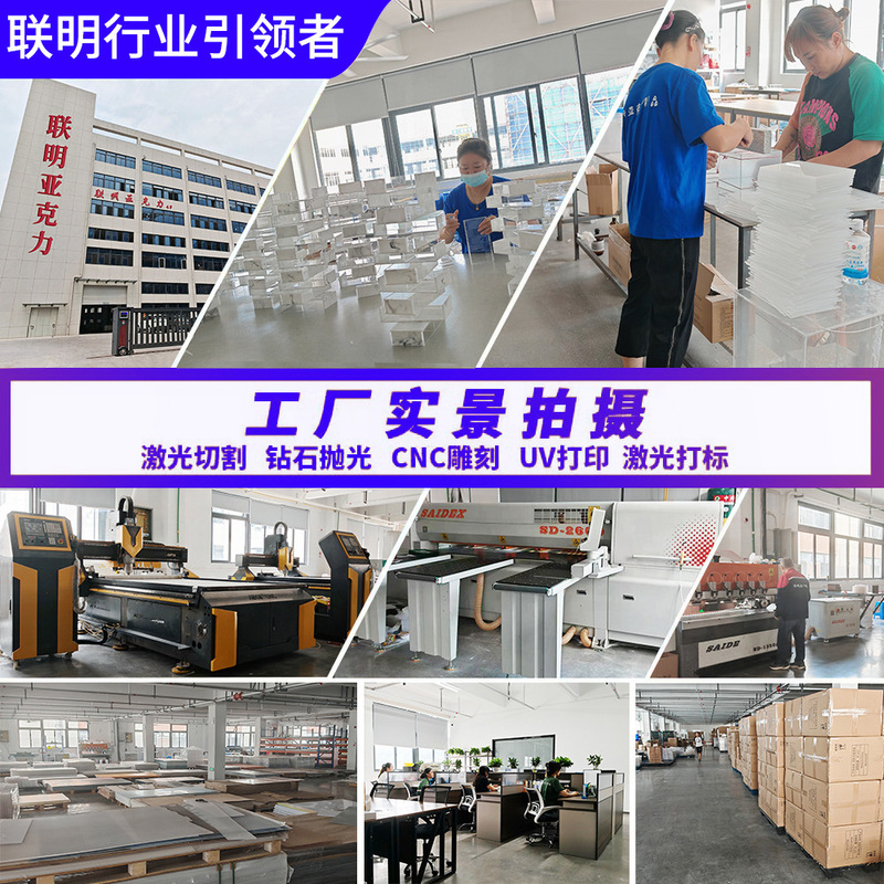 跨境透明亚克力花边相框双面磁吸加厚相框桌面照片展示架67寸摆台|undefined