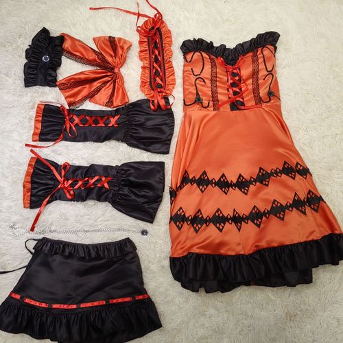 New Style Scaled Date Adventure Court Princess Dress Anime Halloween Costume Lolita Gothic