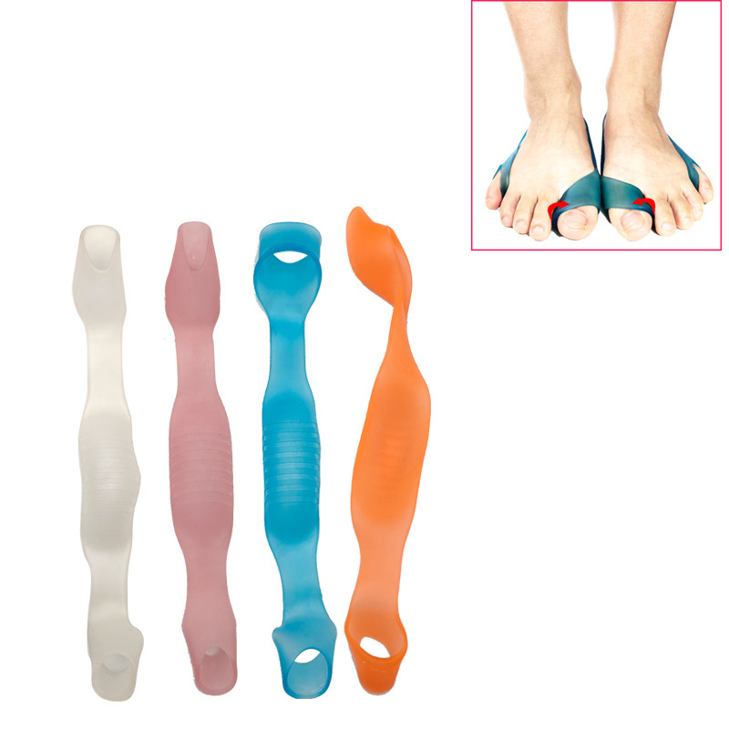 Big and Little Toe Bunion Corrector with Soft Tension Strap, Foot Bone Deformity Correction, Heel Protection, Anti-Chafing Toe Separator
