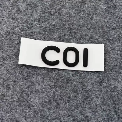 Modification Black Warrior Decorative Sticker – Car logo - standard-black-c01-one
