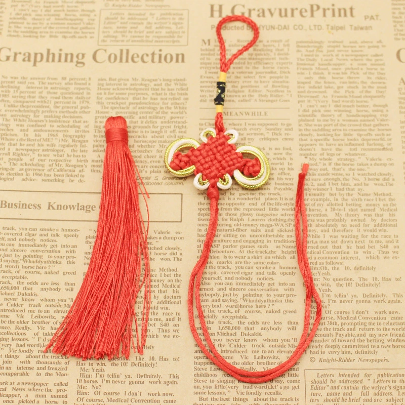 Woven pendant handmade with tassels, accessories, accessory, 5 size