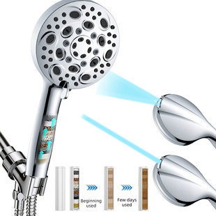 Bathroom cross-border hand shower 10 function back water outlet spray gun water nozzle shower set source factory wholesale