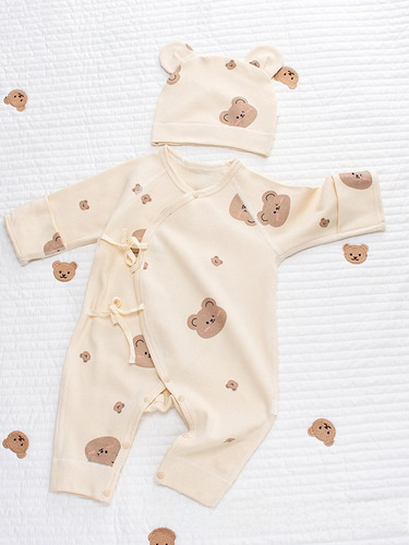 Spring New Children's Clothing Infant Newborn Clothes Baby Onesie Newborn A Class Monk robes Ins Style Autumn Winter