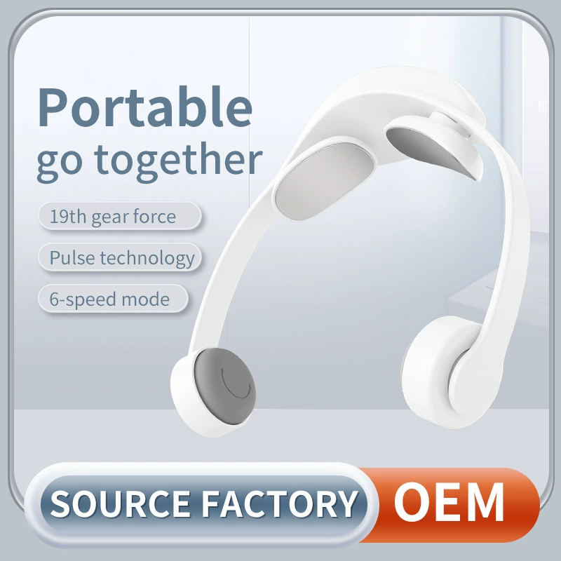 Трансграничные горячие продажи массажный инструмент для позвоночника Мини-зарядка EMS Прибор для массажа плеча и шеи портативный прибор для ухода за шеей