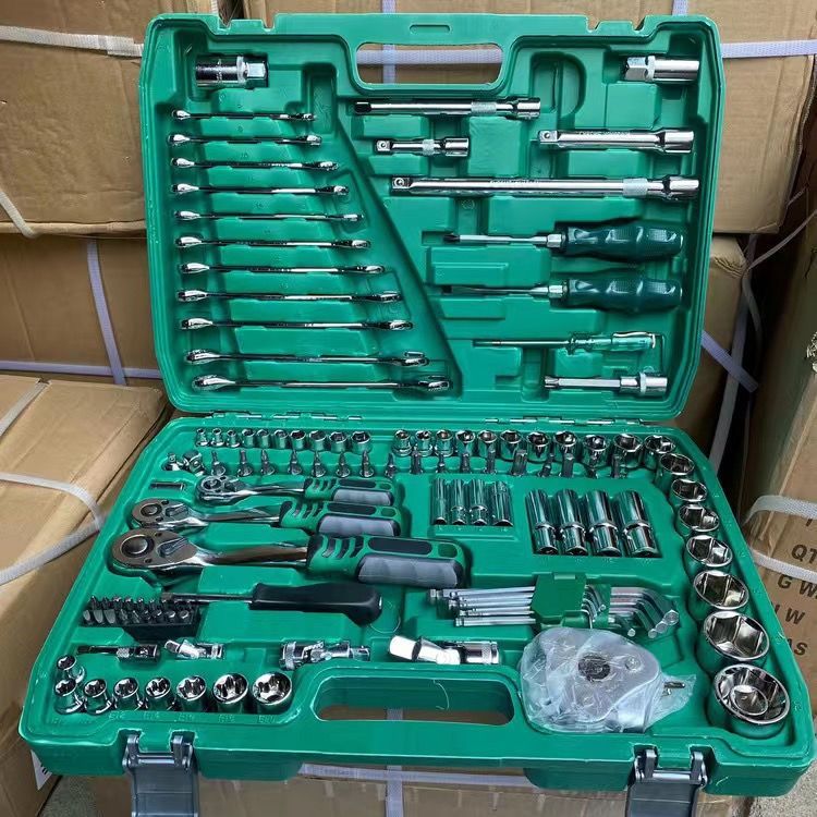 Tools set, wrench, 121 pieces