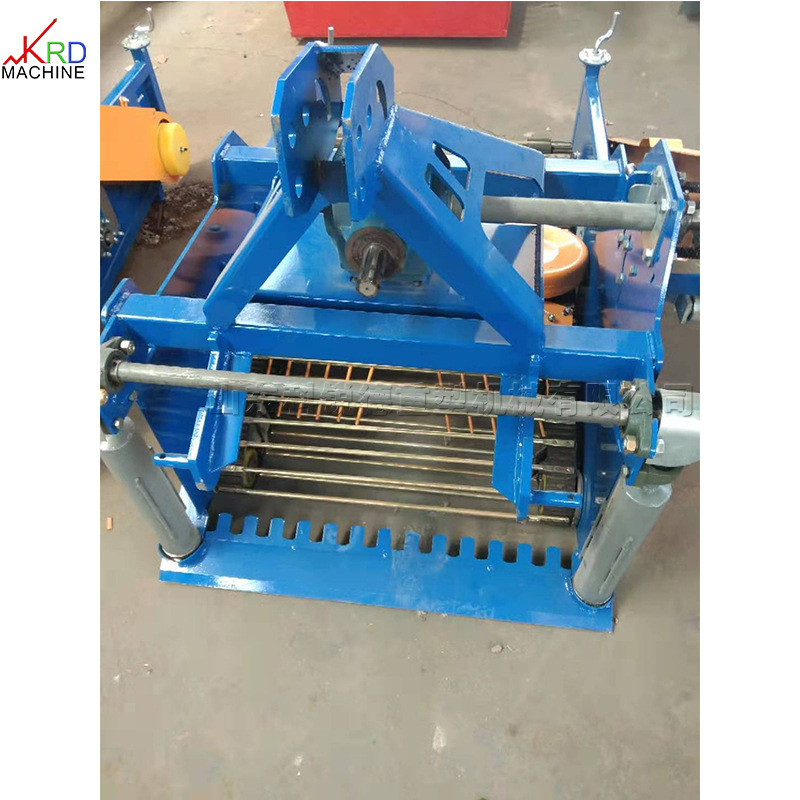 拖拉机牵引式农田捡石头机 小型田间管理捡石机 壤筛石自动装车机