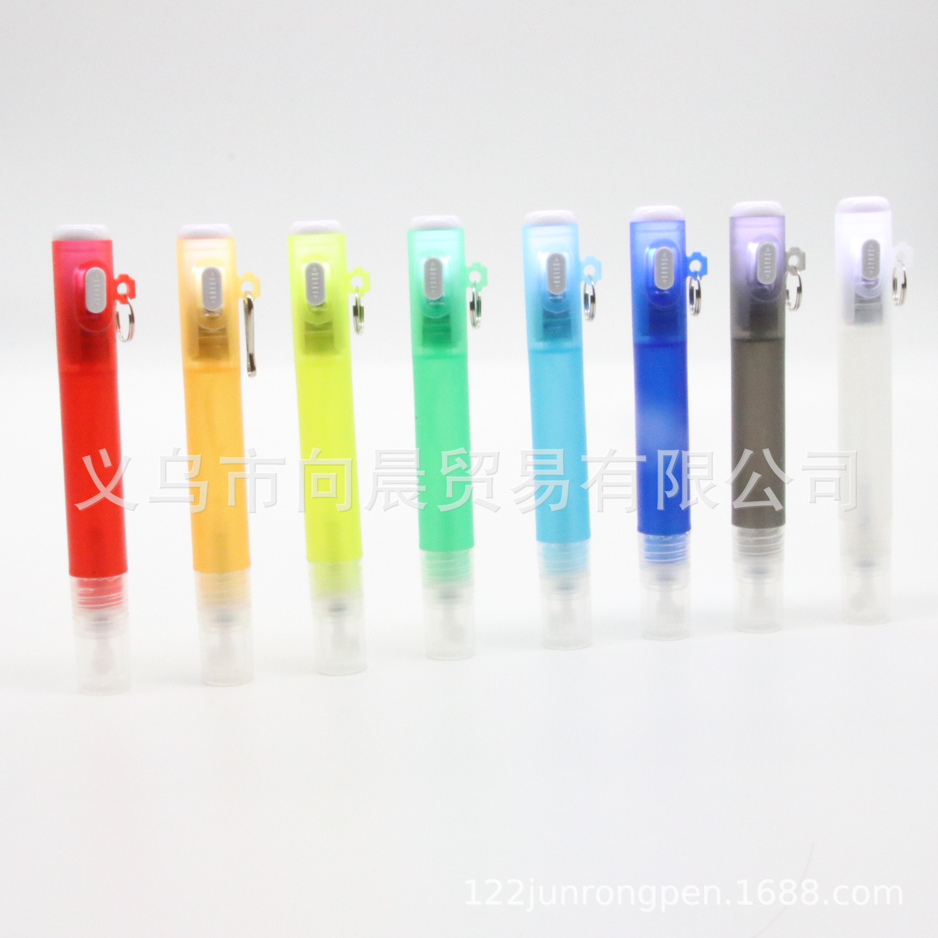 8ml pluma de pulverización pluma de luz LED accesorios de la fiesta de cumpleaños alcohol spray pluma perfume pluma dos-en-uno multifuncional