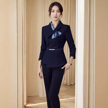 职业西装套装女商务酒店经理前台接待工装珠宝店导购美容院工作服