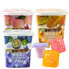 Tofu Yicun Pop Candy Pudding Jelly 306g Dairy Type Jelly Summer Snacks Peach Mango Blueberry Flavor Snacks