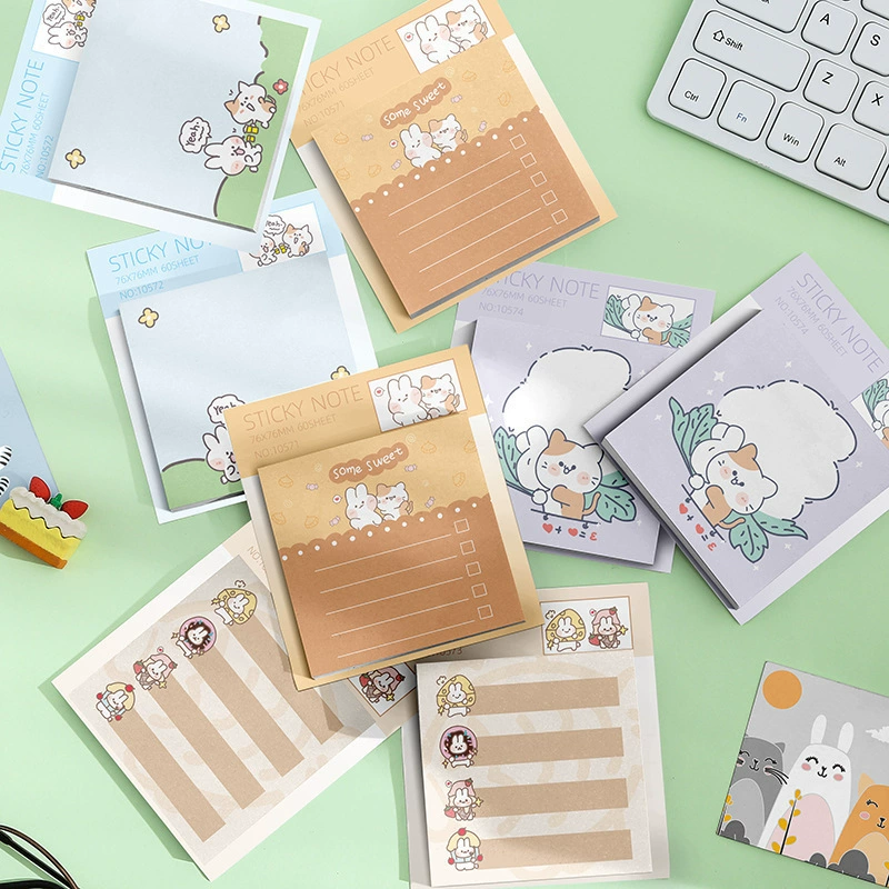 INS wind convenience post, signature book can be sticky paper cartoon cute student notepad, creativity N times posted LX1057