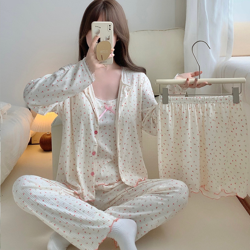 422#작은 붉은 꽃 [4종 세트]