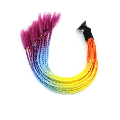 small braid wig motorcycle motorcycle – Motosiklet dəbilqələri - color