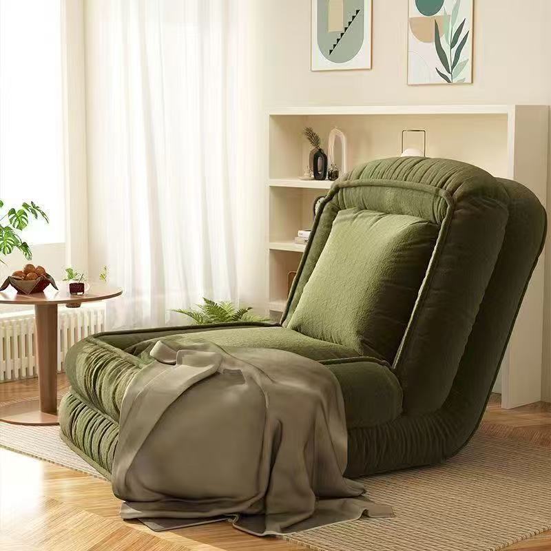 Trendy Human Dog Bed Lazy Sofa Recliner Foldable Bedroom Sofa Bed Single Sofa Tatami Lounge Chair