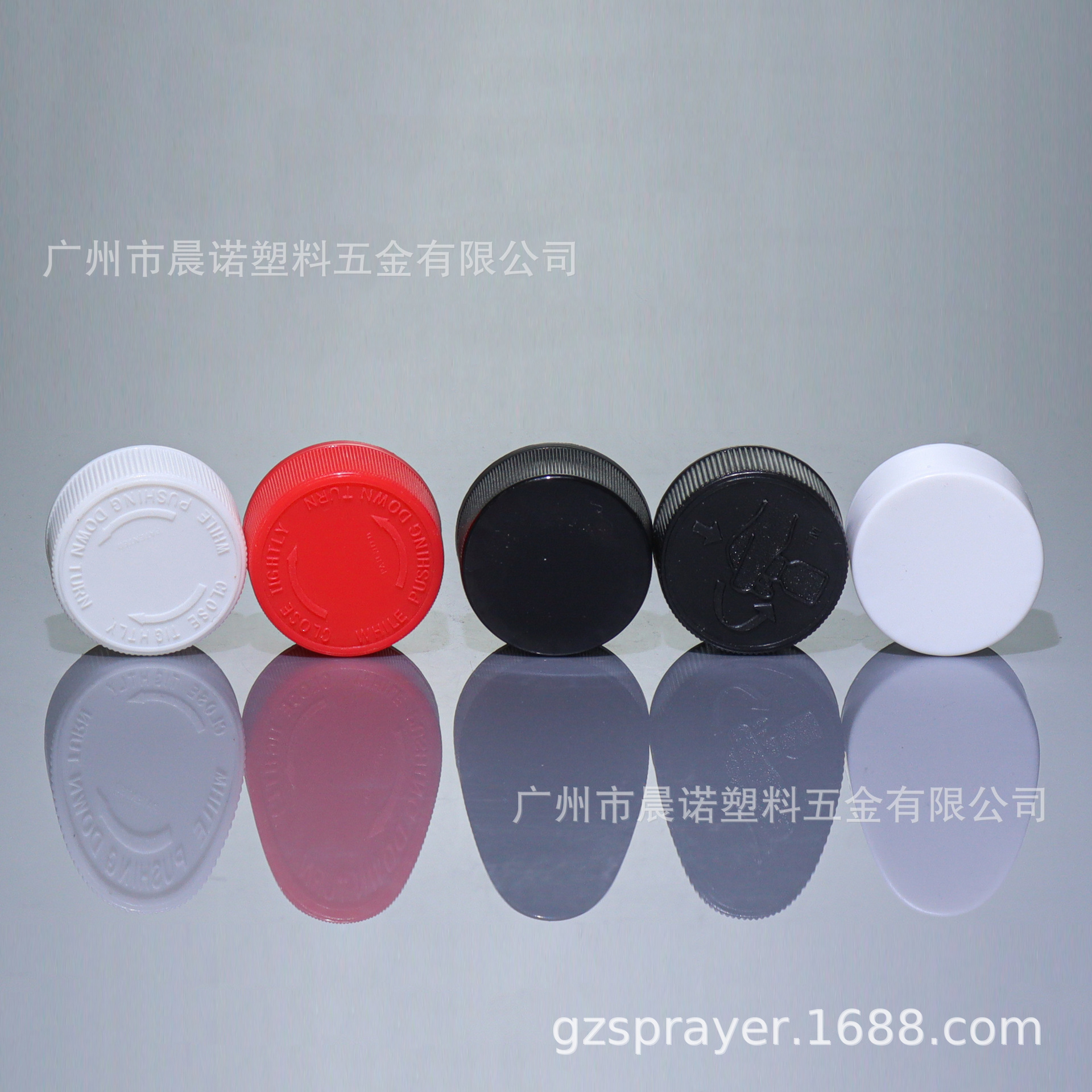 28/400双层盖中盖儿童按压盖矮款线纹哑光面瓶塑料盖