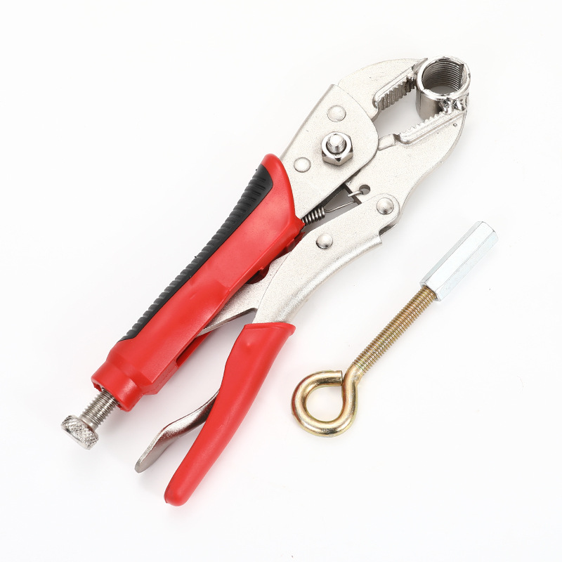 Alicates de calefacción por suelo radiante manual herramienta de desmontaje del tubo de calefacción fuerte alicates hogar separador de agua llave de instalación