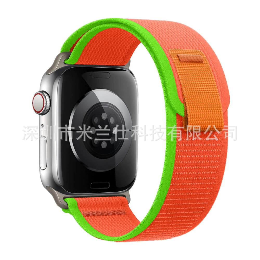 Подходит для Apple Watch S11 Alpine Ultra2 Wild Trail apple iwatch678910 петля нейлоновый ремешок