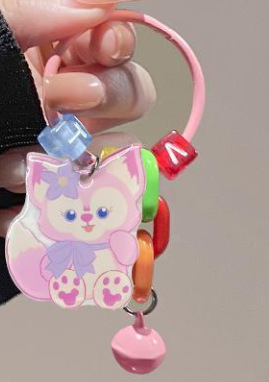 Ins ultra fuego texto creativo rechazar el colgante del teléfono móvil llavero extraño auriculares bolsa decoración portátil universal